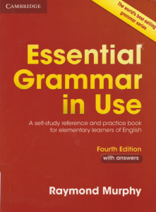 Essential Grammar in Use 4